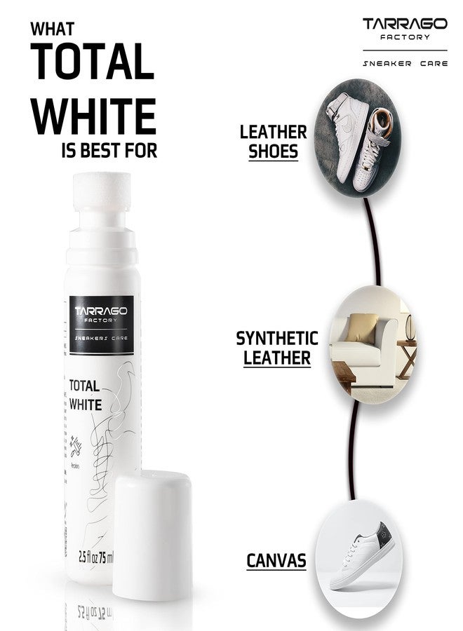 Tarrago Sneakers Total White with Applicator | for Leather and Canvas | 2,5 fl.oz - Image 5